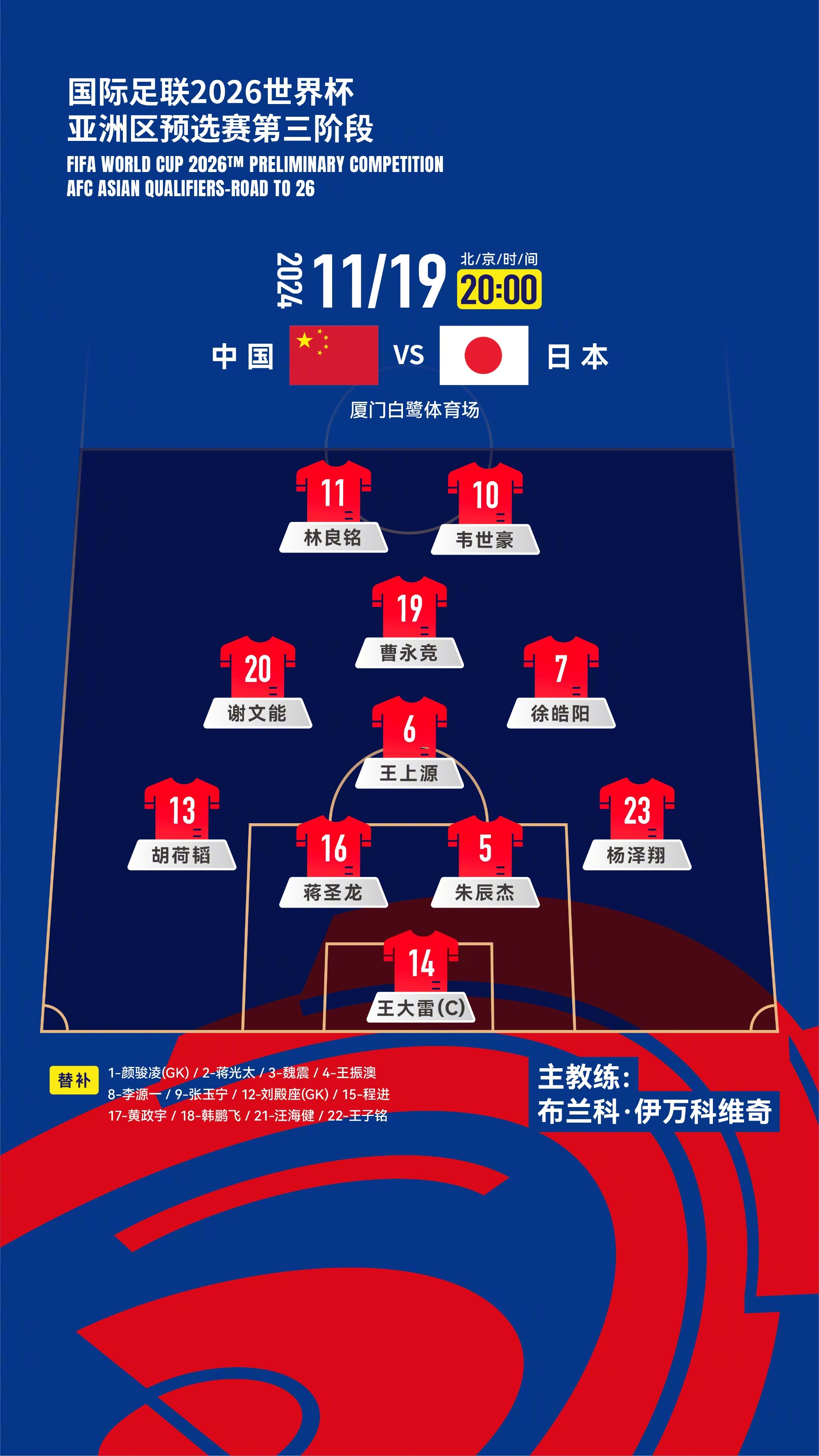 世预赛前瞻：国足力争主场捍卫尊严的简单介绍